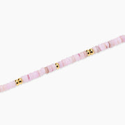 Kidult Bracciale regolabile con conchiglie rosa 831236